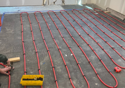 Radiant Floor Heating For a Kitchen